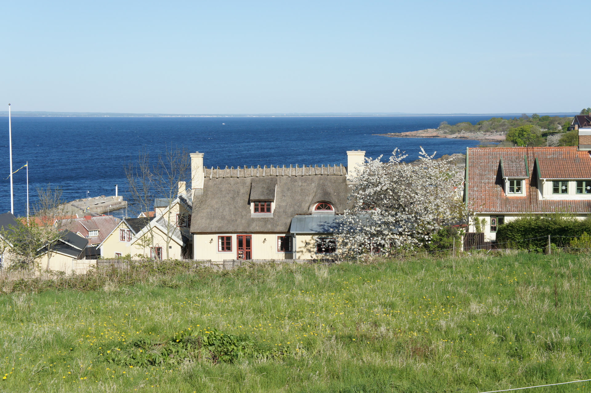 Coastal village of Arild, Sweden